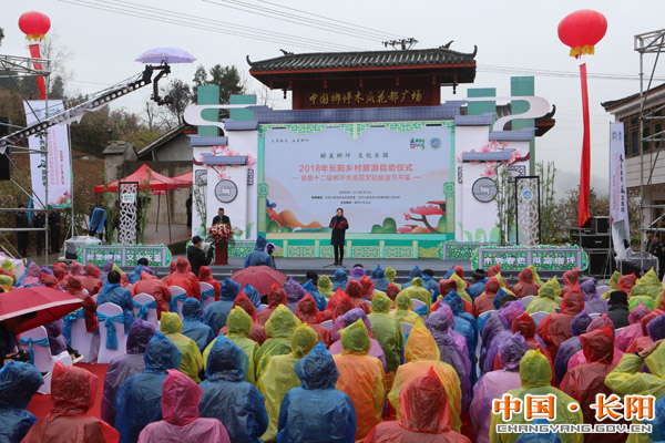 榔坪木瓜花文化旅游节开幕(图2)